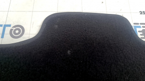 Set of Tesla Model Y 20-25 floor mats, black, scorched, worn