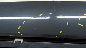 Bare rear bumper for Audi A4 B9 17-19 S-Line, for 4 parking sensors, white, with central mount, scratches