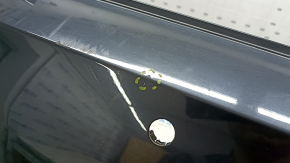 Bare rear bumper for Audi A4 B9 17-19 S-Line, for 4 parking sensors, white, with central mount, scratches