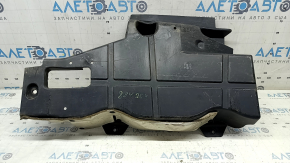Right trunk protection for Ford Edge 15-21 is worn and dented.