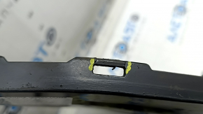 Bare rear bumper for Audi A4 B9 17-19 S-Line, for 4 parking sensors, white, with central mount, scratches