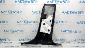 Ford Edge 15-24 black lower left center pillar trim, scratches