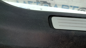 Volvo XC60 18-25 front right door sill trim, black with chrome insert, scratches