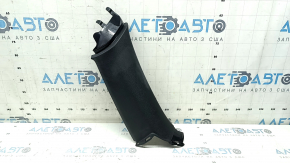 Left rear pillar trim panel in front of the window Volvo XC60 18-25, black, worn