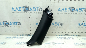 Right rear pillar trim panel in front of the window Volvo XC60 18-25, black, worn