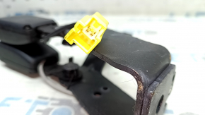 Volvo XC60 18-25 black seat belt latches, 2nd row, central, with sensor