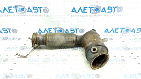 BMW X1 F48 20-22 B46 exhaust pipe with catalytic converter