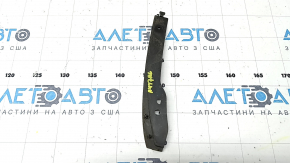 Audi A4 B9 17-19 rear bumper molding, dark chrome