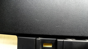 Tesla Model Y 20-25 upper left rear pillar trim, black, worn