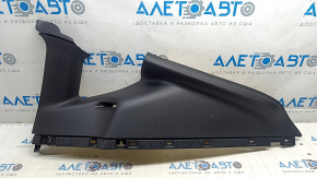 Tesla Model Y 20-25 black rear pillar trim, upper right, scratches
