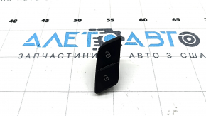 Front right central locking button for Audi A4 B9 17-25 black