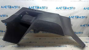 Tesla Model Y 20-25 black rear left arch trim, 2 rows, type 2, scratches