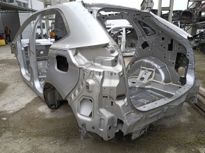 Rear left quarter wing for a 19-24 Ford Edge, silver