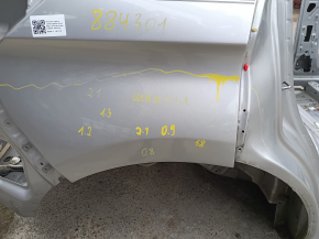 Rear right quarter wing for Ford Edge 15-24, silver, putty