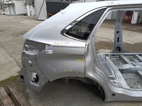 Rear right quarter wing for Ford Edge 15-24, silver, putty