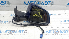 Tesla Model Y 20-25 right side mirror assembly, 13 pins, blue, auto-dimming, without cover