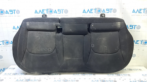 Jeep Renegade 15-20 rear seat cushion, 2nd row, black cloth, for cleaning