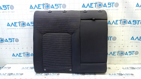 Right rear seat backrest for VW Passat b8 16-19 USA, black fabric, with armrest