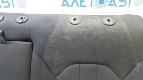 Left rear seat backrest Chrysler 200 15-17 black cloth, with armrest, for cleaning