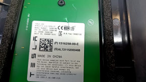 Tesla Model Y 20-25 right outer center pillar trim with camera, scratches