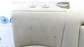 Honda Accord 13-15 rear seat backrest, gray velour, with armrest, ready to clean