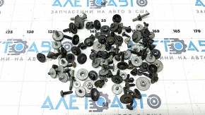 Hardware for bumper, hood, and fenders for Audi A4 B9 17-25 (incomplete)