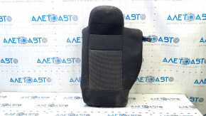 Left rear seat backrest for Ford Fusion mk5 13-16, black fabric, white stitching, with belt, dented