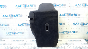 Left rear seat backrest for Ford Fusion mk5 13-16, black fabric, white stitching, with belt, dented