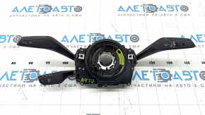 Steering column switch guitar assembly Audi A4 B9 17-25 with cable, with dynamic steering, worn