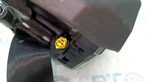 Volvo XC60 18-25 black driver's seat belt, worn, needs cleaning