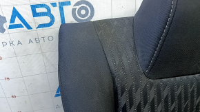 Right rear seat backrest for Nissan Altima 13-14, black cloth, for cleaning