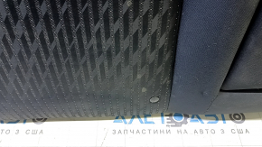 Left rear seat backrest for Nissan Altima 2013-2014, black cloth, with armrest, for cleaning