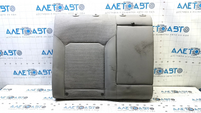 Right rear seat backrest for VW Passat b8 16-19 USA, gray cloth, with armrest, for cleaning