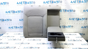 Right rear seat backrest for VW Passat b8 16-19 USA, gray cloth, with armrest, for cleaning