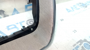Volvo XC60 18-25 right front panel trim, Drift wood with chrome, chips