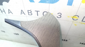Volvo XC60 18-25 right front panel trim, Drift wood with chrome, chips