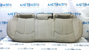 Rear seat, 2nd row, lower part, Hyundai Sonata 11-15, leather, beige, perforated, for cleaning