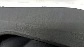 Black front left door panel for Audi A4 B9 17-19, black leather armrest, black leather insert, for seat memory, Bang & Olufsen, dry-cleanable, peeling handle coating
