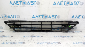 Volvo XC60 18-21 front bumper lower grille for parking sensors, structure, broken mount