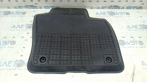 Volvo XC40 19-25 front left floor mat, black rubber, needs cleaning