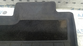 Volvo XC40 19-25 front left floor mat, black rubber, needs cleaning