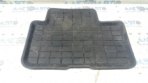 Rear left interior mat for Volvo XC40 19-25, black rubber, for cleaning