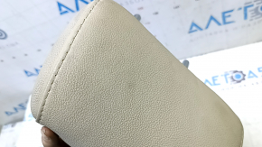 Rear right headrest Hyundai Sonata 15-17 beige leather, cleanable