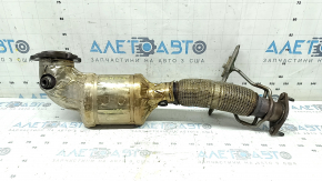 Ford Edge 19-24 2.0T catalytic converter downpipe with bracket