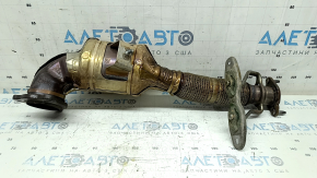Ford Edge 19-24 2.0T catalytic converter downpipe with bracket