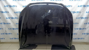 Volvo XC60 18-25 aluminum hood, black, 717, dented