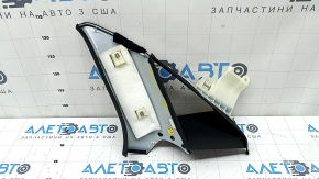 Left rear window trim for Audi A4 B9 17-17, black