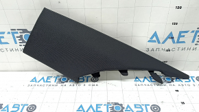 Right rear pillar trim for Audi A4 B9 17-17 black