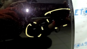 Volvo XC60 18-25 black rear right door assembly, 717, scratches, dents