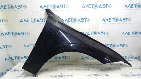 Front right fender Volvo XC60 18-25 aluminum, black 717, bump, scratches